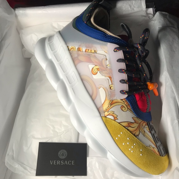 Versace chain reaction sneakers Baroque FW18/19 - Picture 3 of 8